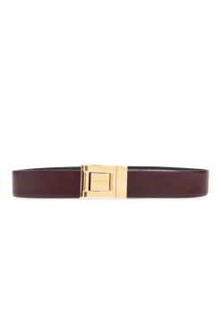 Saint Laurent BORDO Skórzany pasek