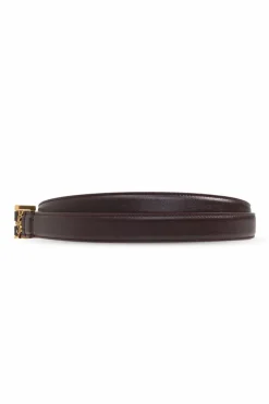 Saint Laurent BORDO Skórzany pasek