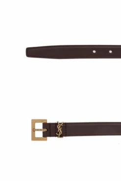 Saint Laurent BORDO Skórzany pasek