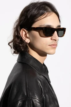 Saint Laurent BRĄZOWY Okulary przeciwsłoneczne