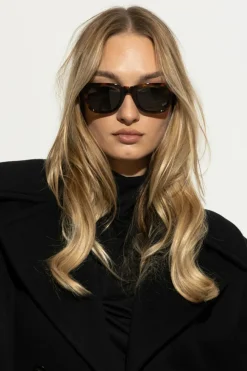 Saint Laurent BRĄZOWY Okulary przeciwsłoneczne `SL 51`