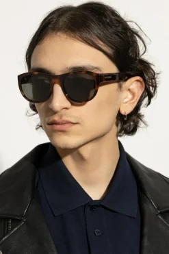 Saint Laurent BRĄZOWY Okulary przeciwsłoneczne `SL 798 MAXIME`