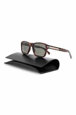 Saint Laurent BRĄZOWY Okulary przeciwsłoneczne `SL 710`