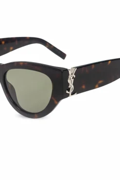 Saint Laurent BRĄZOWY Okulary przeciwsłoneczne