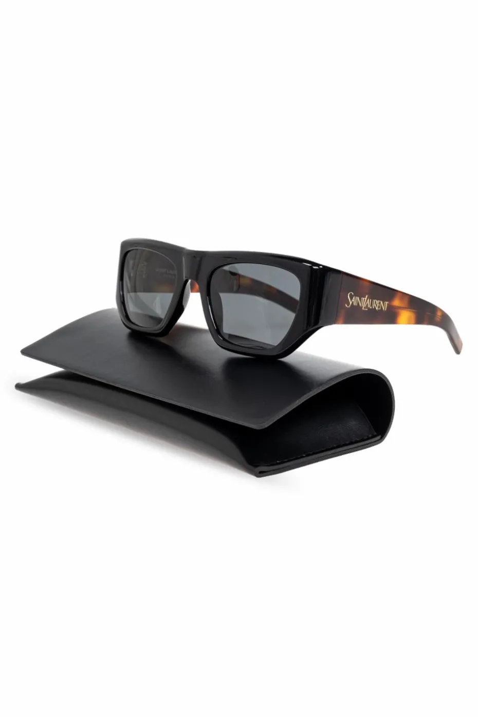 Saint Laurent BRĄZOWY Okulary przeciwsłoneczne `SL 740`