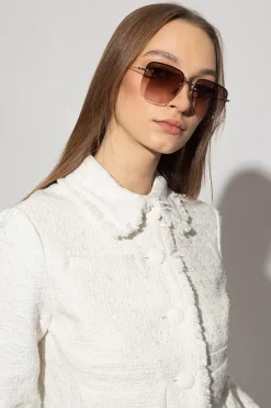 Saint Laurent BRĄZOWY Okulary przeciwsłoneczne ‘SL 312 M’
