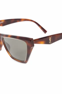 Saint Laurent BRĄZOWY Okulary przeciwsłoneczne `SL M103`