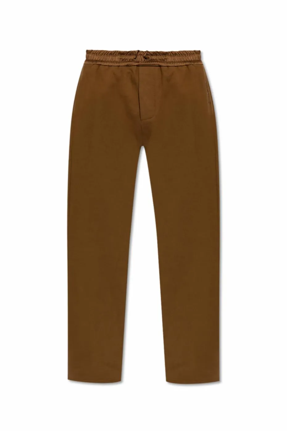 Saint Laurent BRĄZOWY Spodnie dresowe