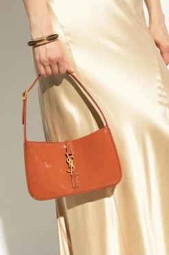 Saint Laurent BRĄZOWY Torba na ramię `Le 5 _x001a_ 7`
