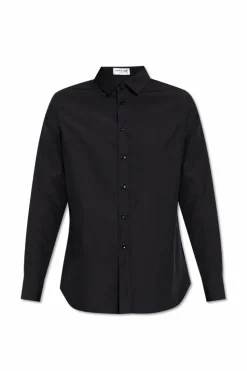 Saint Laurent CZARNY Bawełniana koszula