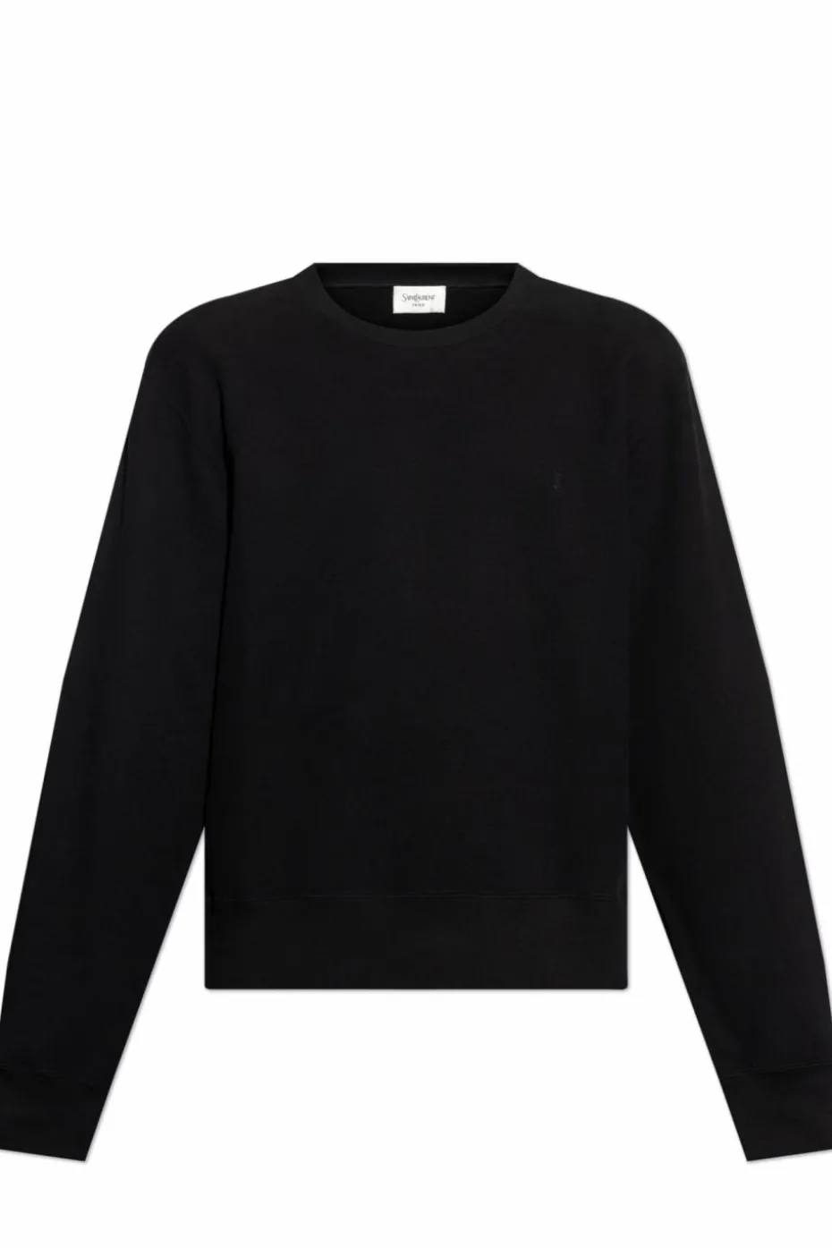 Saint Laurent CZARNY Bluza z wyszytym logo