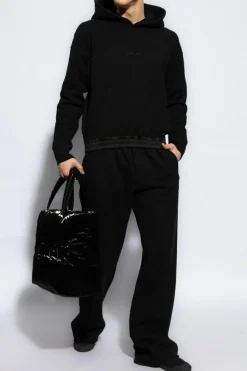 Saint Laurent CZARNY Bluza z logo