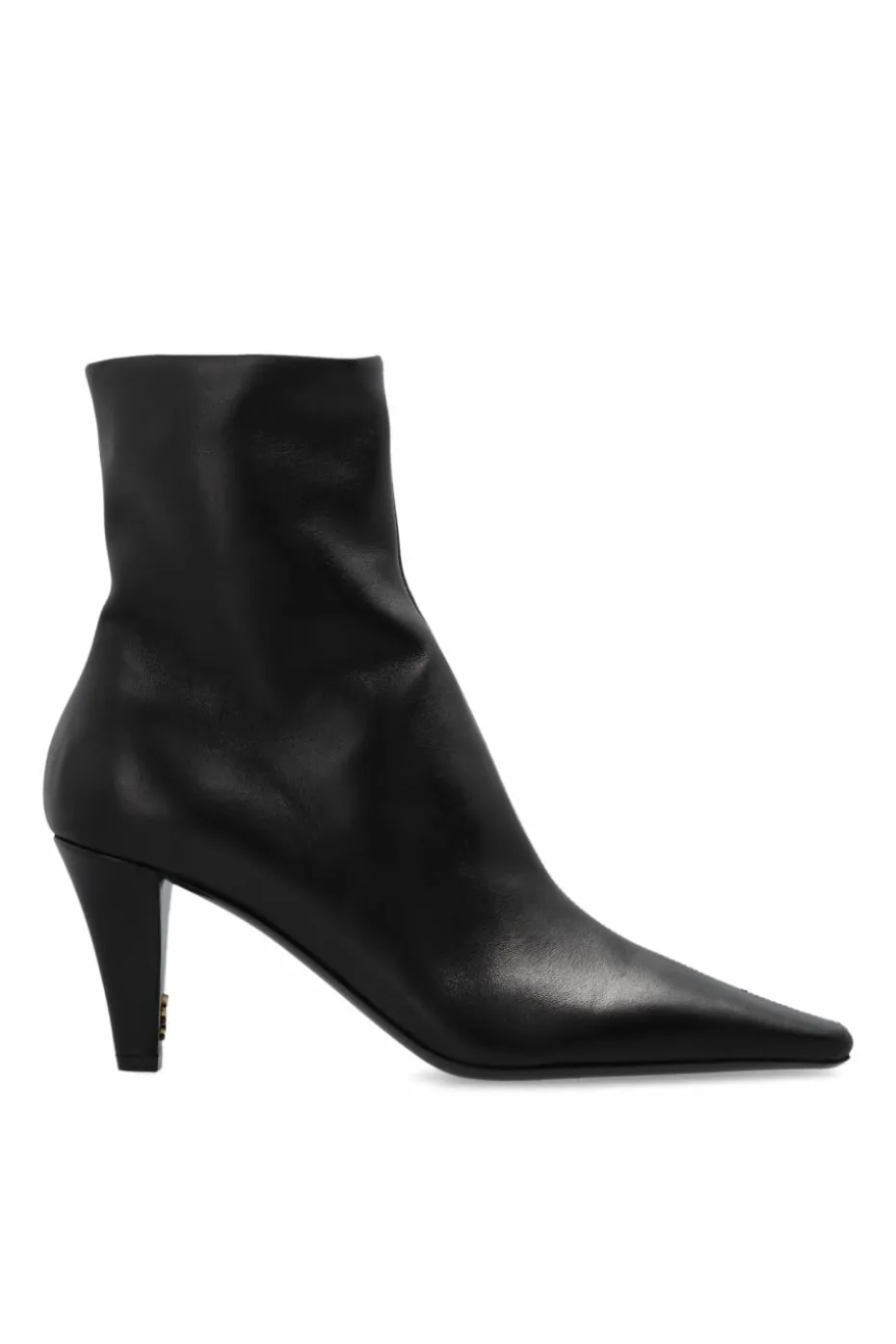 Saint Laurent CZARNY Botki na obcasie `Jill`