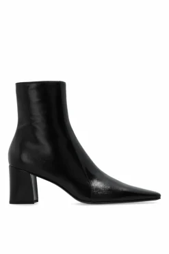 Saint Laurent CZARNY Botki za kostkę