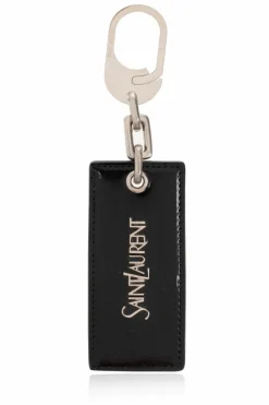 Saint Laurent CZARNY Brelok do kluczy