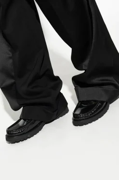 Saint Laurent CZARNY Buty typu 'loafers'