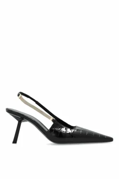 Saint Laurent CZARNY Buty na obcasie ‘Blake’
