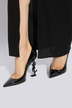 Saint Laurent CZARNY Buty na obcasie 'Opyum'
