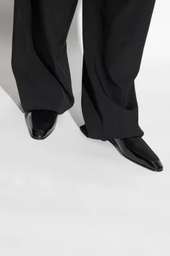 Saint Laurent CZARNY Buty ‘Gabriel’ typu ‘loafers’