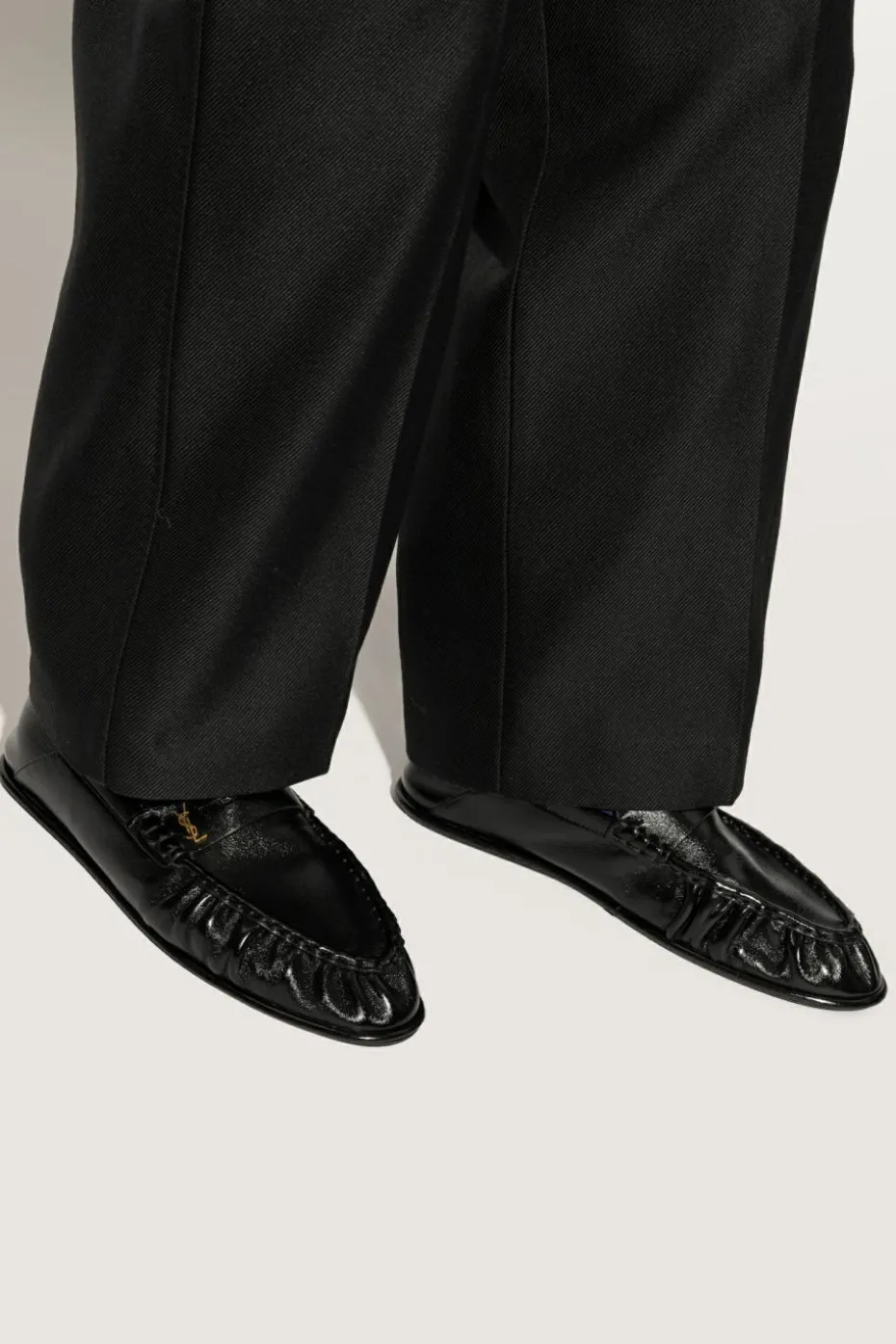Saint Laurent CZARNY Buty typu `loafers`