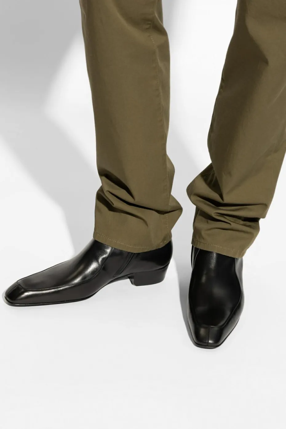 Saint Laurent CZARNY Buty `Augustin`