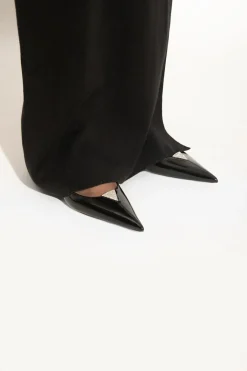 Saint Laurent CZARNY Buty na obcasie ‘Cherish’