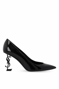 Saint Laurent CZARNY Buty na obcasie ‘Opyum’