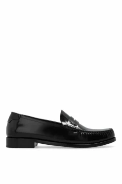 Saint Laurent CZARNY Buty 'Penny' typu 'loafers'
