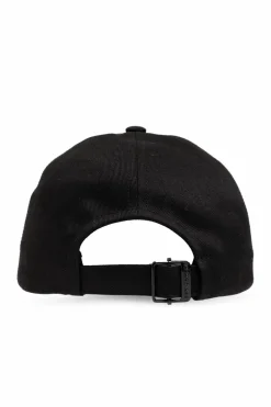 Saint Laurent CZARNY Czapka z daszkiem
