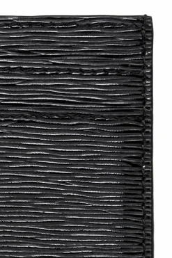 Saint Laurent CZARNY Etui na karty z motywem zwierzęcym