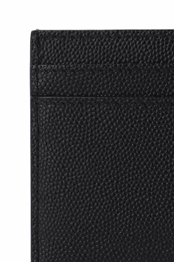 Saint Laurent CZARNY Etui na karty z logo