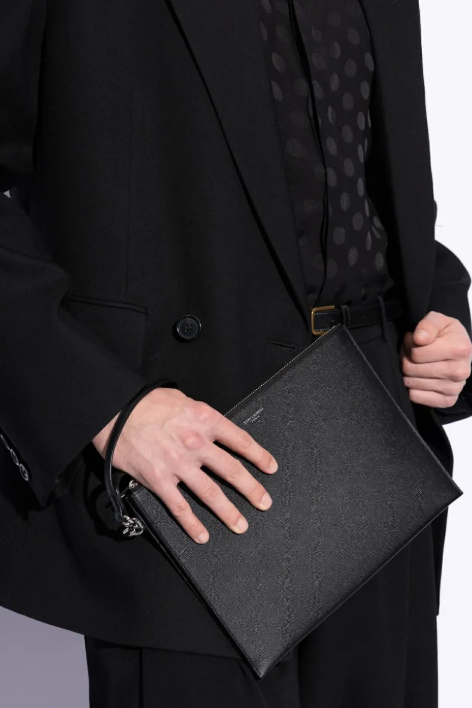 Saint Laurent CZARNY Etui na tablet