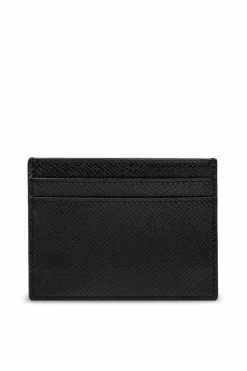Saint Laurent CZARNY Etui na karty z logo