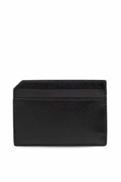 Saint Laurent CZARNY Etui na karty z logo