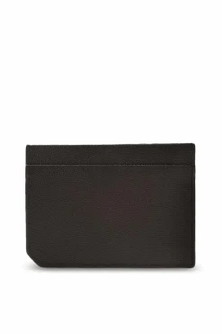 Saint Laurent CZARNY Etui na karty z logo
