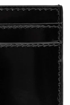 Saint Laurent CZARNY Etui na karty z logo