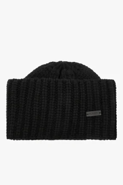 Saint Laurent CZARNY Kaszmirowa czapka