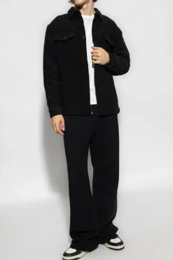 Saint Laurent CZARNY Koszula z kieszeniami