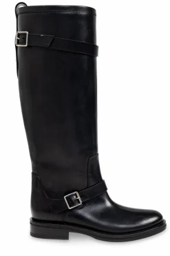 Saint Laurent CZARNY Kozaki `River`