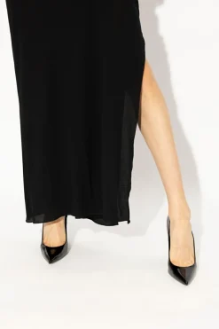 Saint Laurent CZARNY Lakierowane szpilki