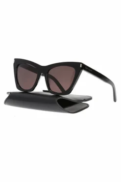 Saint Laurent CZARNY Okulary przeciwsłoneczne 'New Wave 214 Kate'