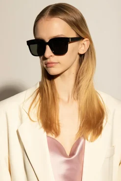 Saint Laurent CZARNY Okulary przeciwsłoneczne ‘Monogram SL M40’