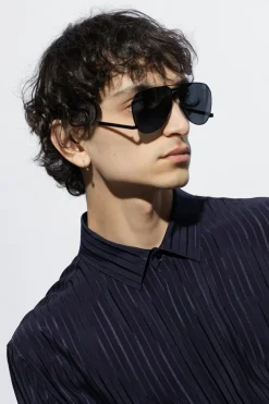 Saint Laurent CZARNY Okulary przeciwsłoneczne ‘SL 690 Dust’