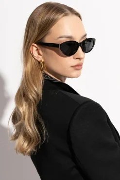 Saint Laurent CZARNY Okulary przeciwsłoneczne `SL M148`