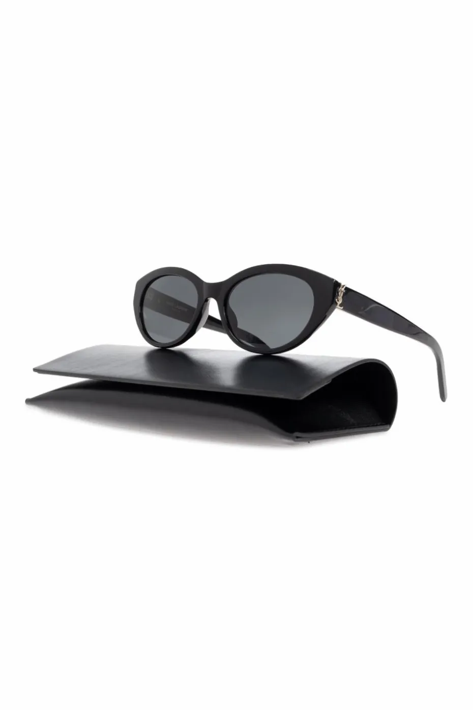 Saint Laurent CZARNY Okulary przeciwsłoneczne `SL M148`