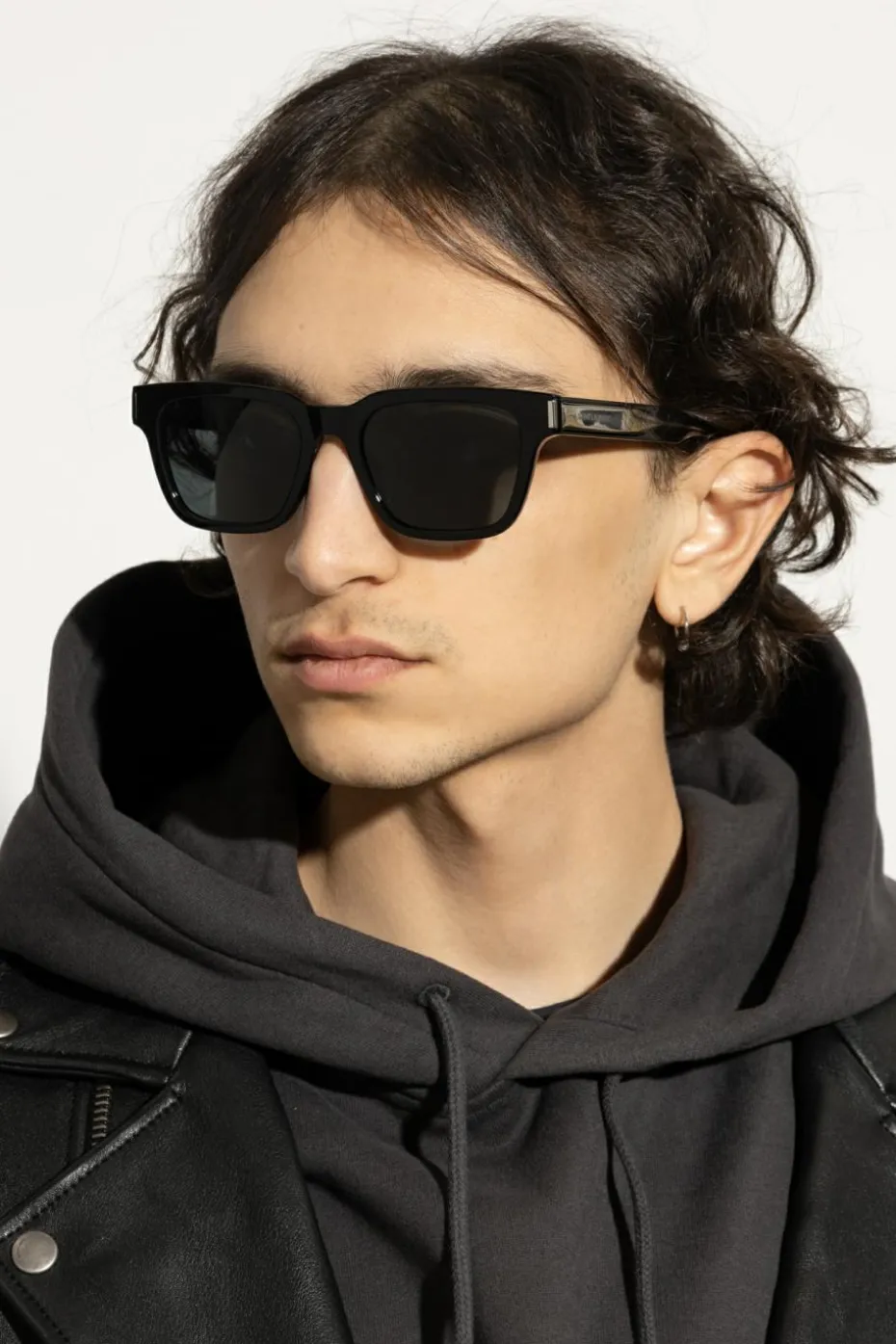 Saint Laurent CZARNY Okulary przeciwsłoneczne `SL 790`