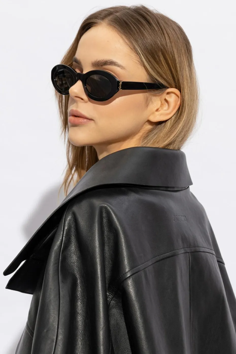Saint Laurent CZARNY Okulary przeciwsłoneczne ‘SL M136’