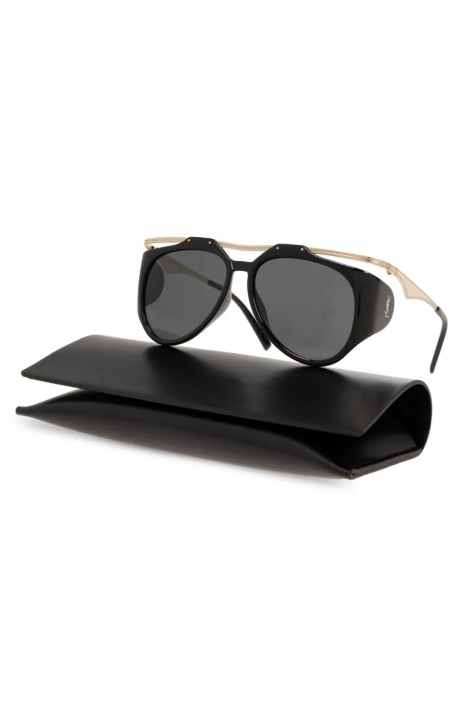 Saint Laurent CZARNY Okulary przeciwsłoneczne ‘SL M137 Amelia’