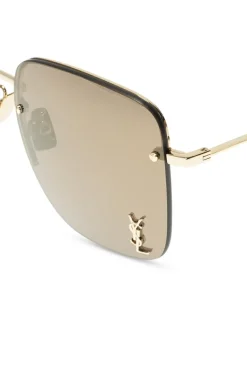 Saint Laurent CZARNY Okulary przeciwsłoneczne z logo ‘SL 312 M’
