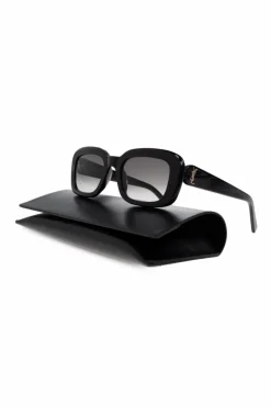 Saint Laurent CZARNY Okulary przeciwsłoneczne `SL M130`